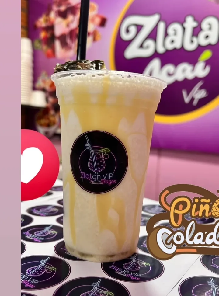 Piña colada de Zlatan VIP Tragos